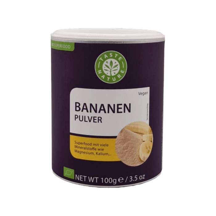 Taste Nature Bio Banane Pulver 100g