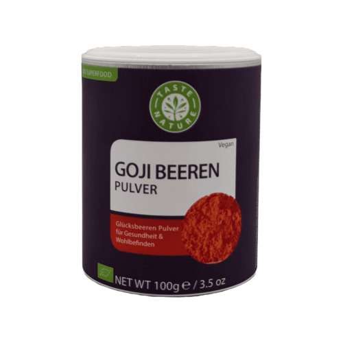Taste Nature Bio Goji Beeren Pulver 100g