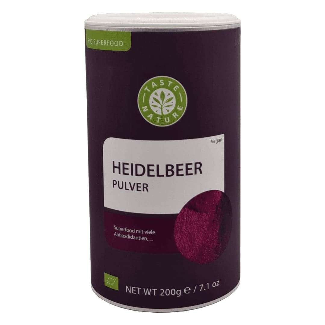 Taste Nature Bio Heidelbeer Pulver 200g