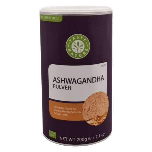 Taste Nature Bio Ashwagandha Pulver 200g