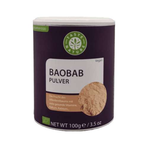 Taste Nature Bio Baobab Pulver 100g