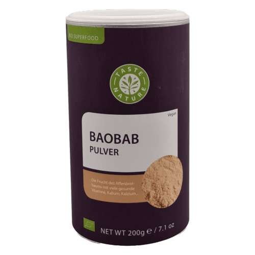 Taste Nature Bio Baobab Pulver 150g