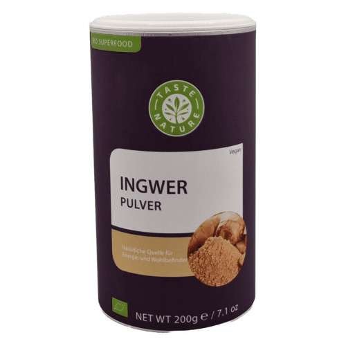 Taste Nature Bio Ingwer Pulver 200g