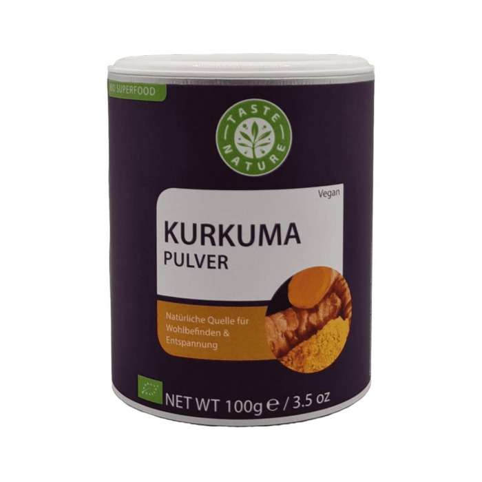 Taste Nature Bio Kurkuma Pulver 100g