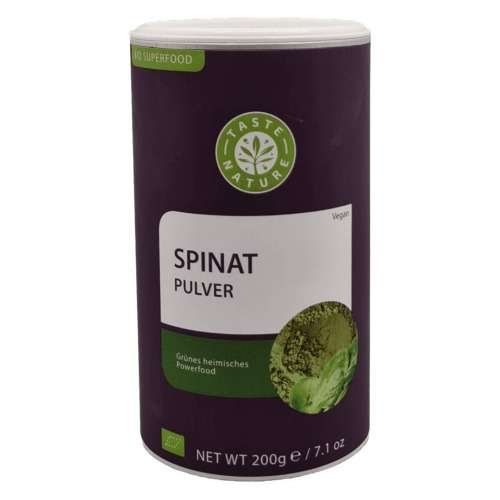 Taste Nature Bio Spinat Pulver 200g