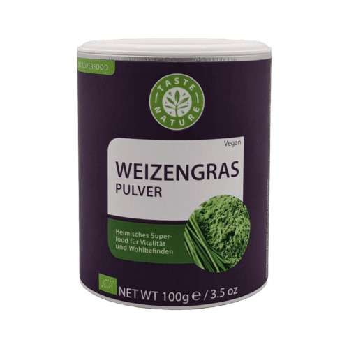Taste Nature Bio Weizengras Pulver 100g